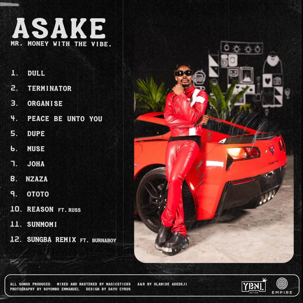 Asake – Mr. Money With The Vibe EP Album
