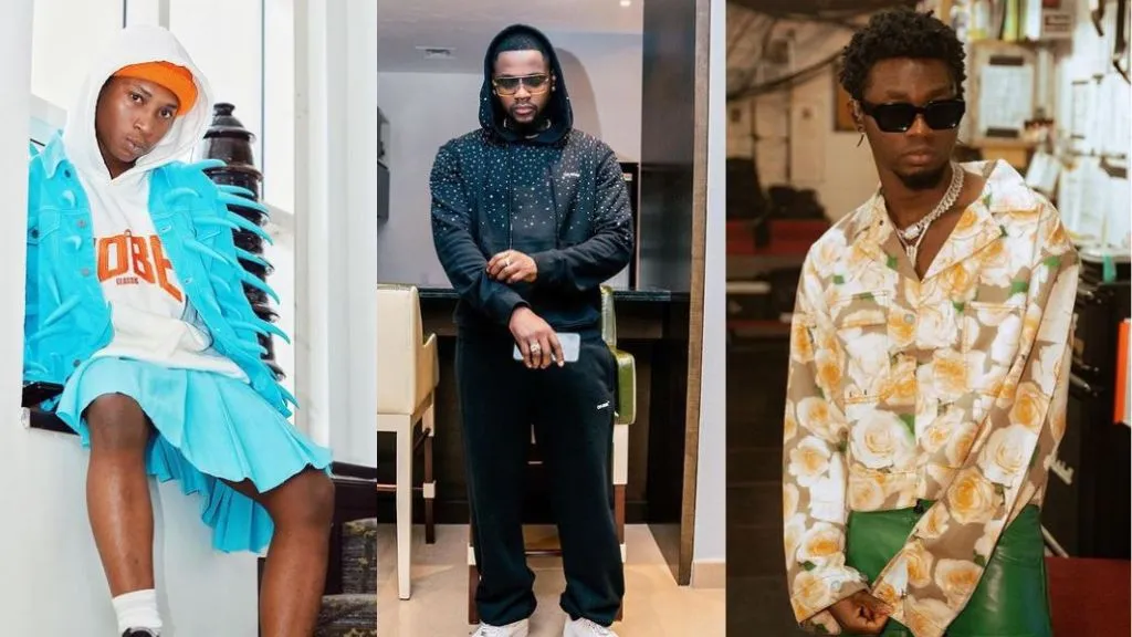 Omah Lay Kizz Daniel and Bella Shmurda three Afrobeat Maestros buy multimillion dollar homes and reveal them on the same day.